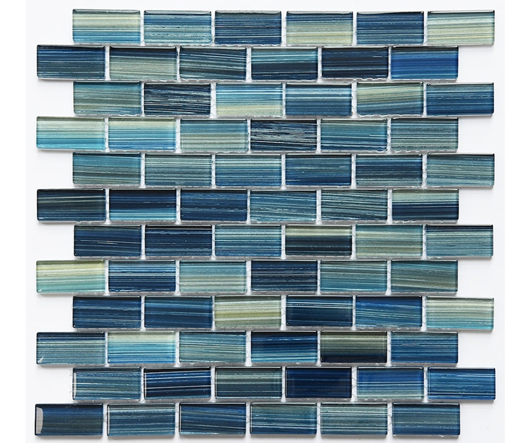 Aba Blue 1x2 AQUA CRYSTAL