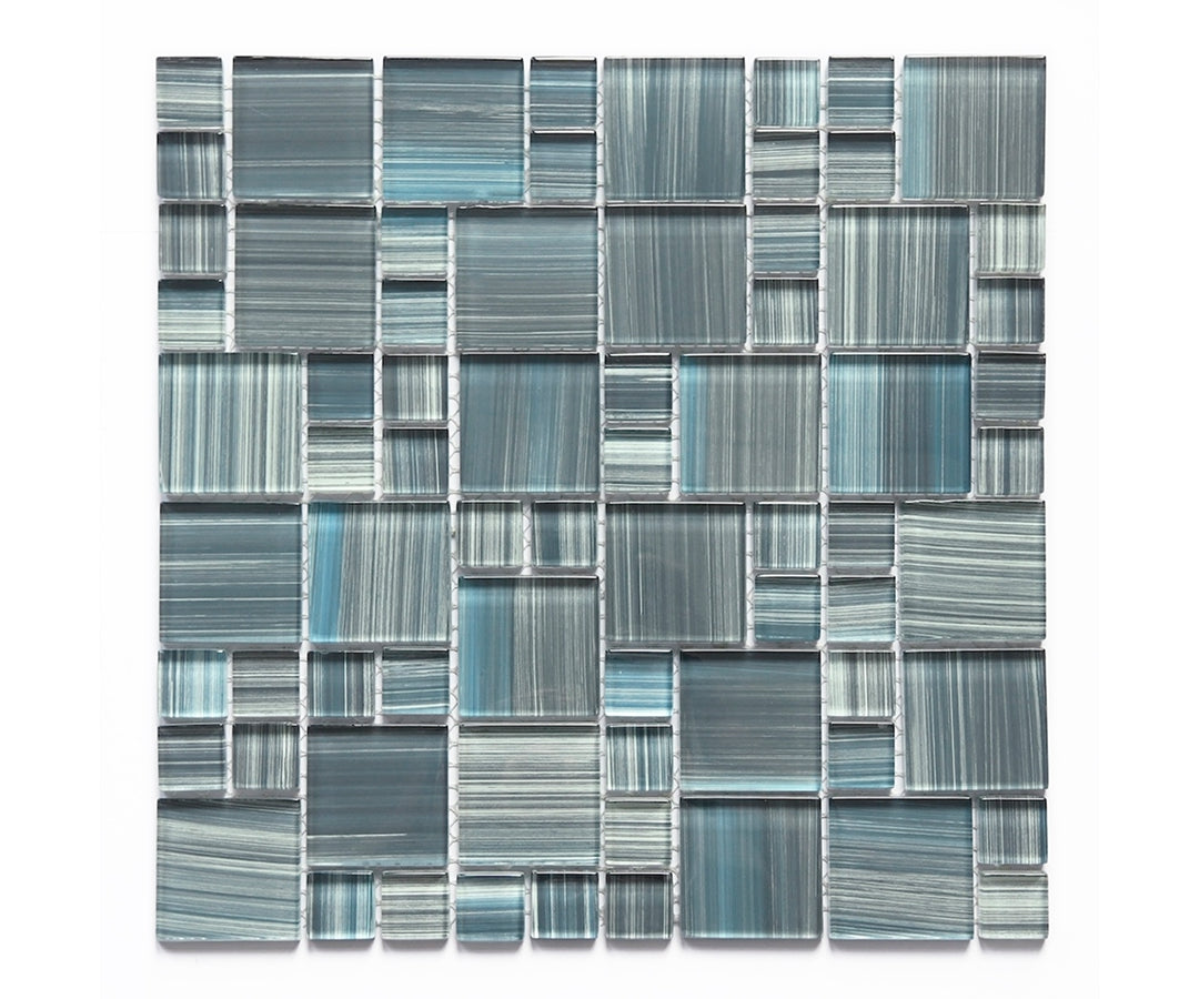 Aba Gray Multi AQUA CRYSTAL