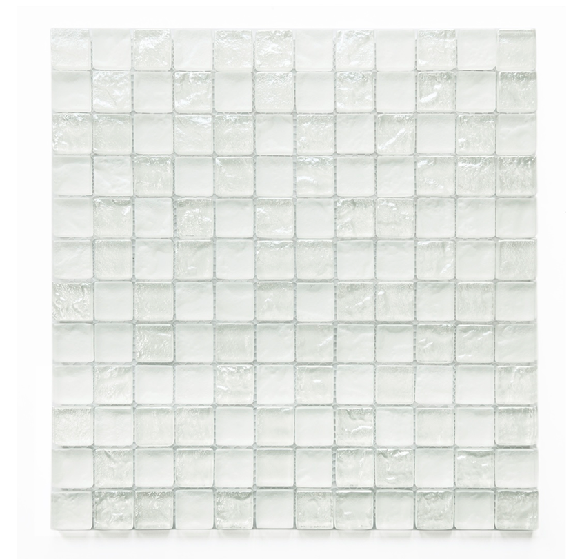 SoHo White 1x1 AQUA CRYSTAL
