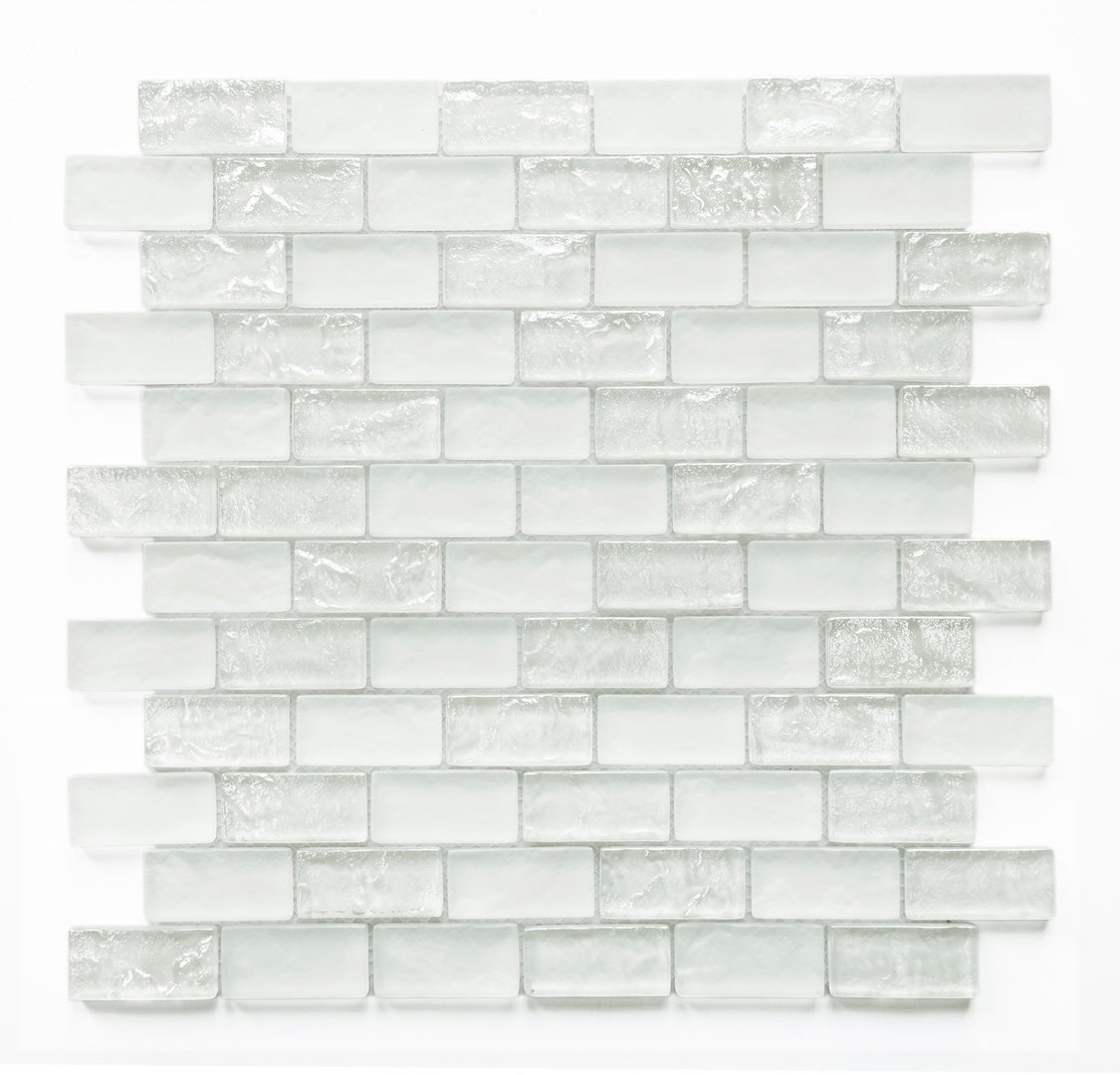 SoHo White 1x2 AQUA CRYSTAL