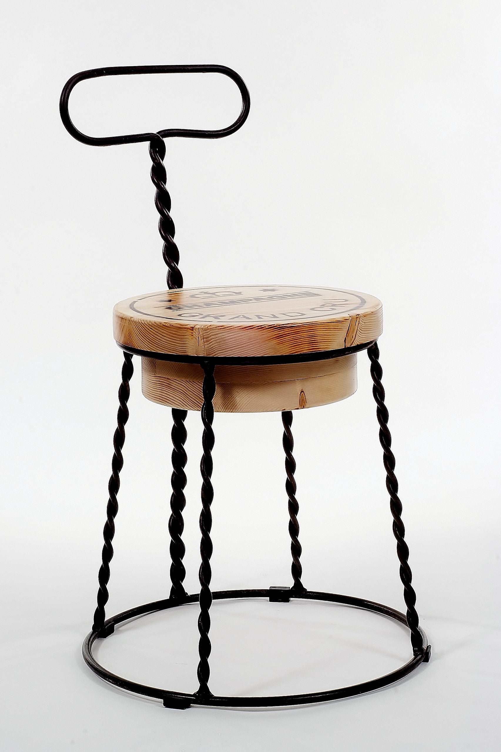 Champagne chair