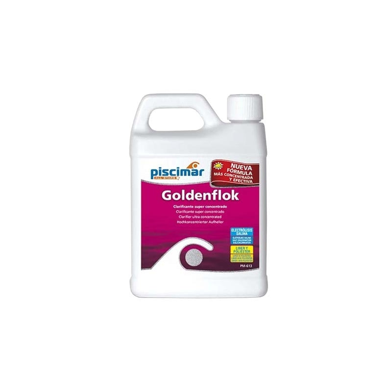 Υγρό υπερσυμπυκνωμένο λαμπρυντικό Goldenflok 1KG Piscimar
