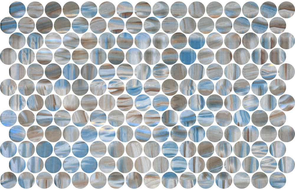 Round Thaya Blue Matte ROUND VOGUE