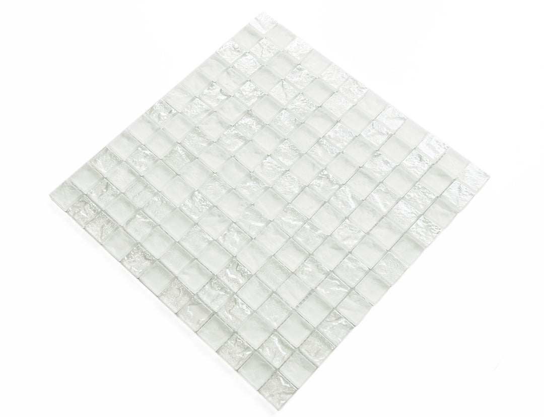 SoHo White 1x1 AQUA CRYSTAL