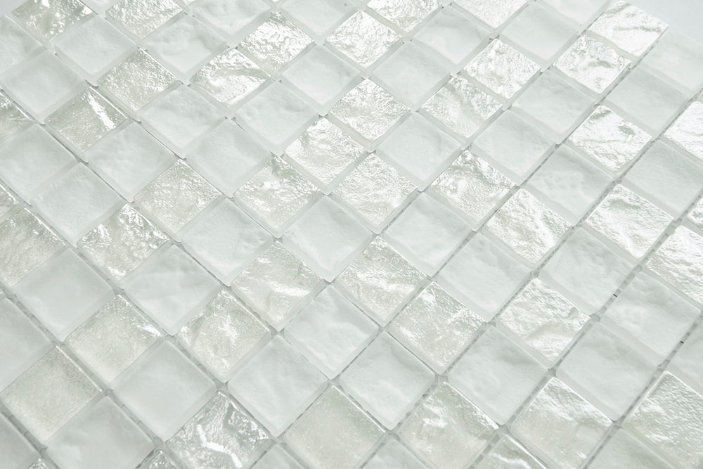 SoHo White 1x1 AQUA CRYSTAL