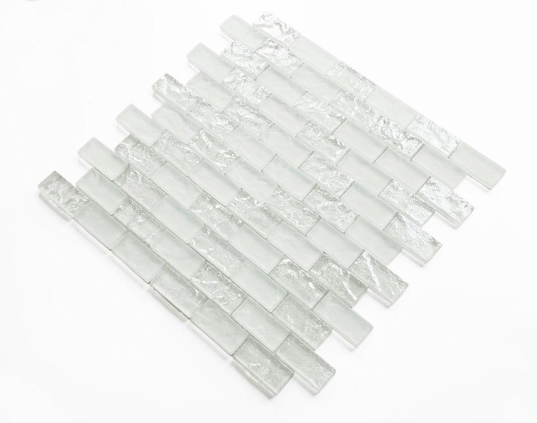 SoHo White 1x2 AQUA CRYSTAL