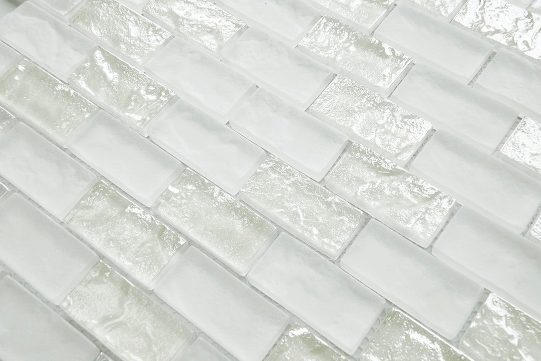 SoHo White 1x2 AQUA CRYSTAL