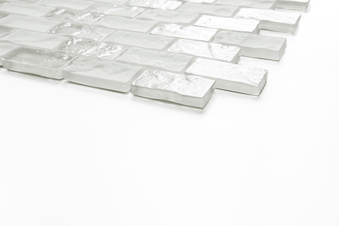 SoHo White 1x2 AQUA CRYSTAL