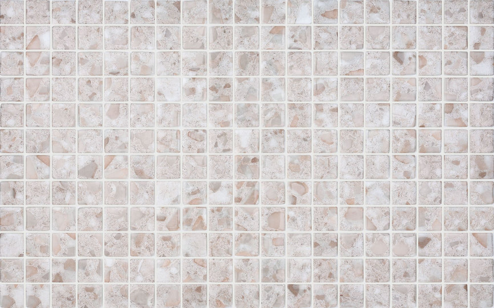 Terazzo White Blush VOGUE BLUSH