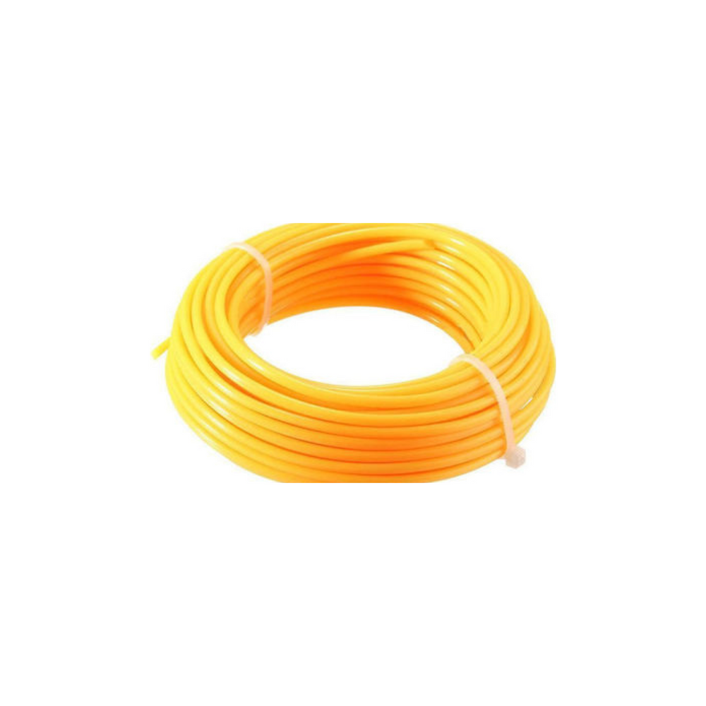 Μεσινέζα Στρογγυλή Opti Round 2.7mm / 12m Κίτρινη Husqvarna
