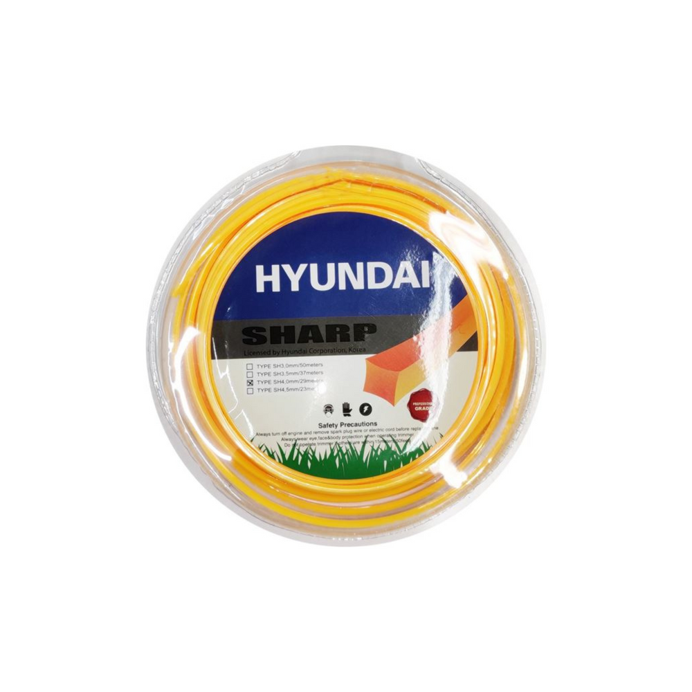 Μεσινέζα Τετράγωνη Sharp 3.0mm / 50 Μέτρων Κίτρινη 84F40 Hyundai